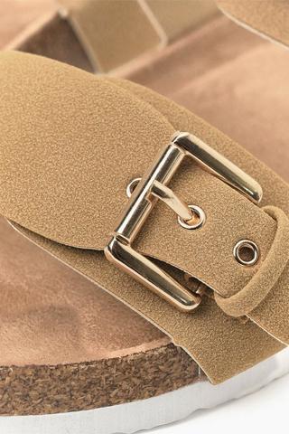 Double Buckle Sandals
