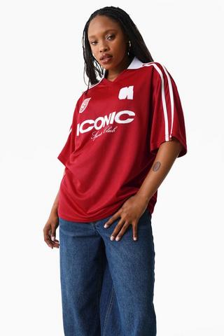 Oversized Football T-Shirt