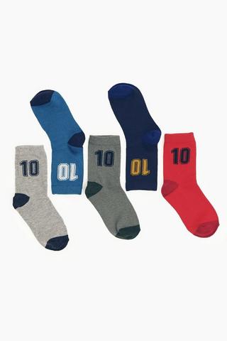5 Pack Socks