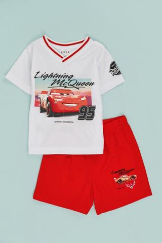 Lightning McQueen T-shirt And Shorts Set