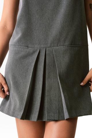 Pleated A-Line Dress