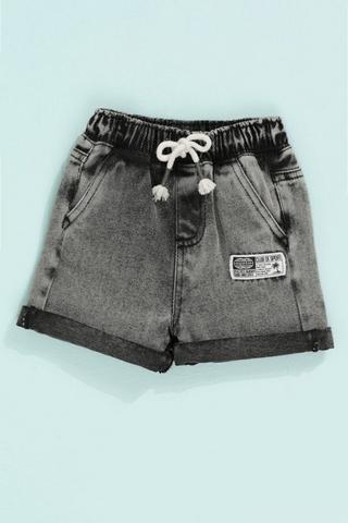 Denim Roll Up Shorts