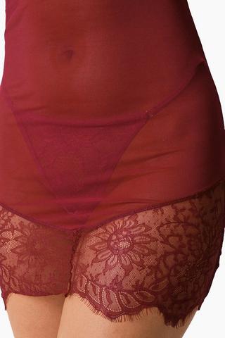 Chemise And Thong Set