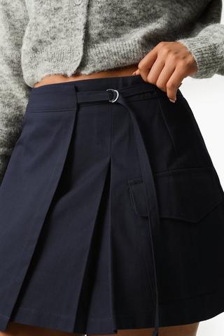 Wrap Mini Skirt