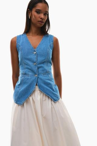 Denim Waistcoat