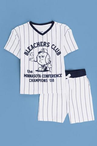 Sports T-Shirt And Shorts Set