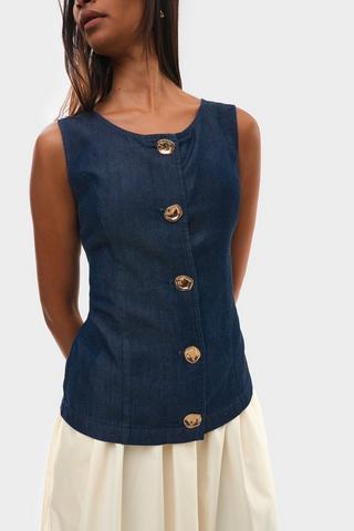 Denim Waistcoat