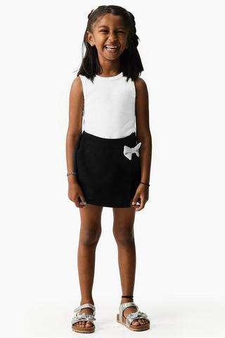 Bow Wrap Skort
