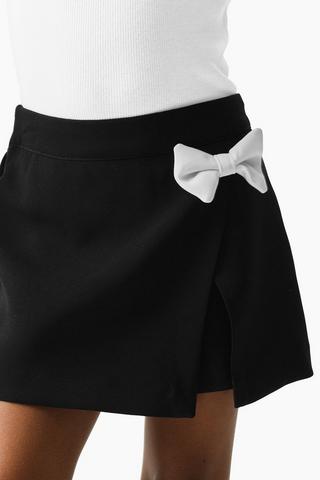 Bow Wrap Skort