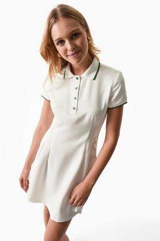 Golfer Fit And Flare Dress