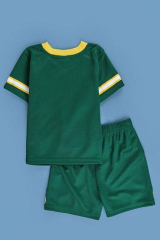 Sports T-Shirt And Shorts Set