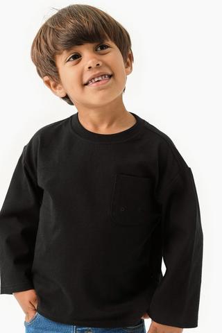 Long Sleeve Pocket T-Shirt