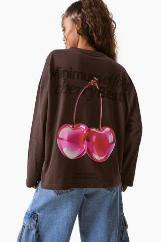 Long Sleeve Oversized T-shirt