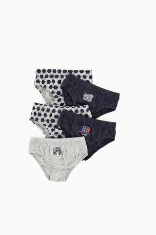 5 Pack Soccer Briefs