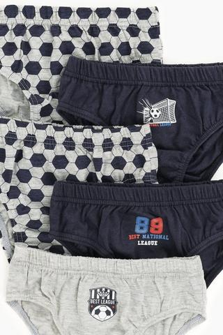 5 Pack Soccer Briefs