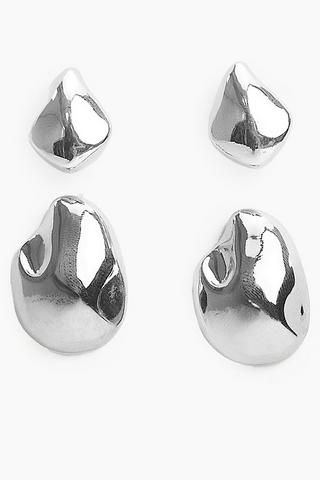 2 Pack Stud Earrings