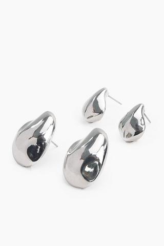 2 Pack Stud Earrings