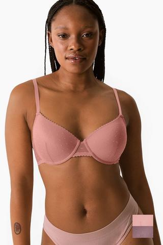 2 Pack Balconette Bras