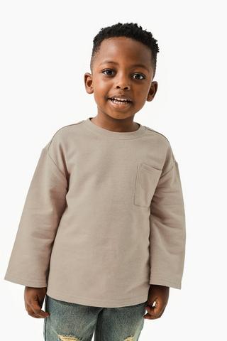 Long Sleeve Pocket T-Shirt