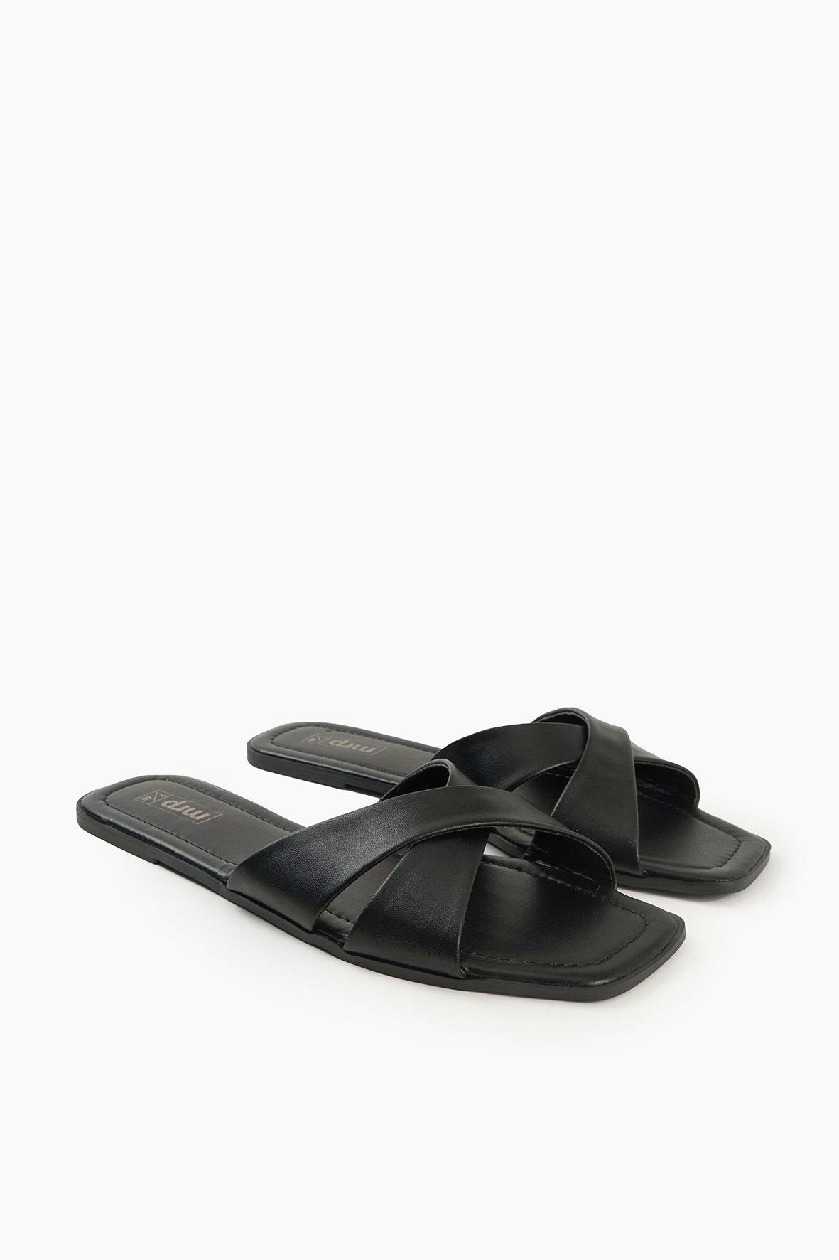 Tapered Cross-over Sandal