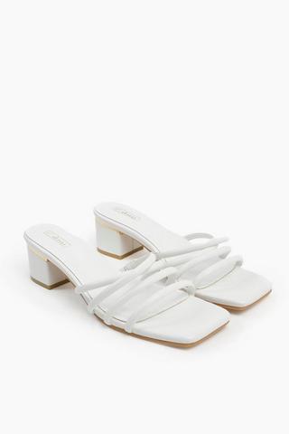 Strappy Block Heel