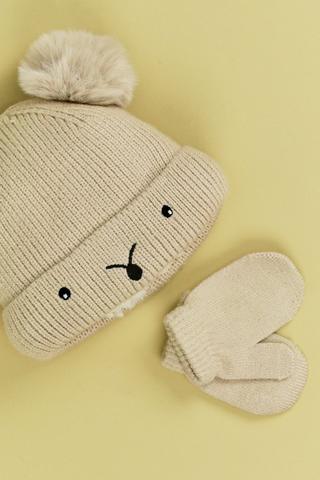 Beanie And Mitten Set