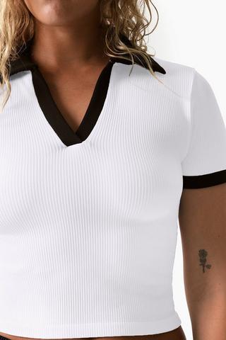 Seamless Johnny Collar Golfer
