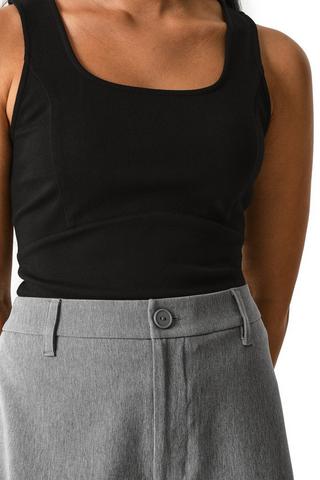 Sleeveless Fitted Top