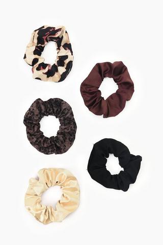 5 Pack Scrunchies