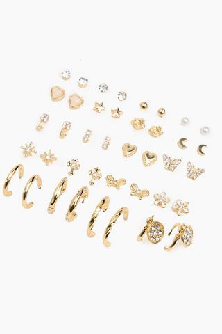 20 Pack Stud Earrings