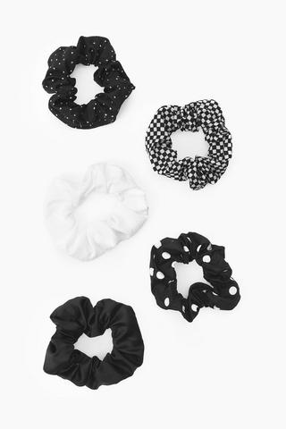 5 Pack Scrunchies
