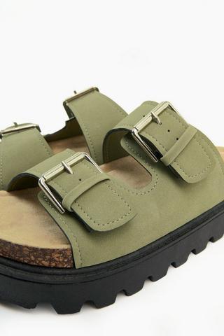Double Buckle Slides