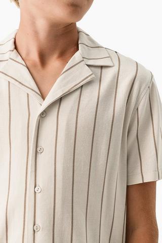 Textured Stripe Shirt