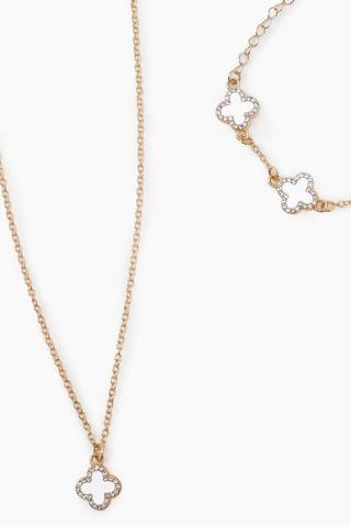 Necklace And Bracelet Set