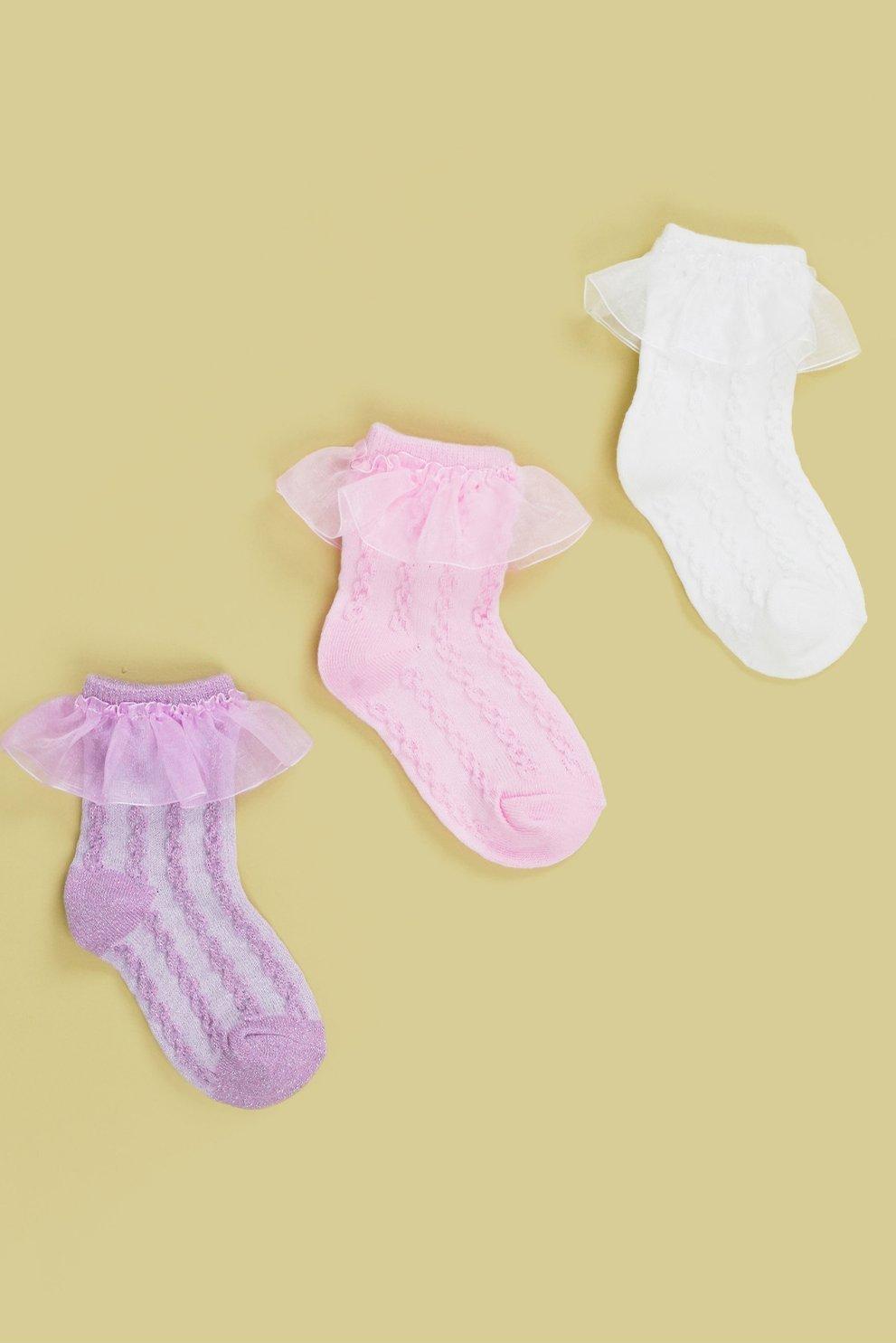 3 Pack Socks