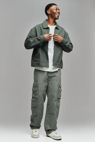 Straight Cargo Pants