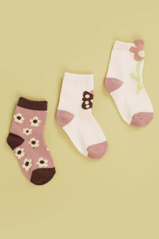 3 Pack Socks