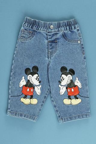 Mickey Mouse Straight Denim