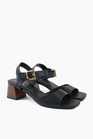 Ankle Strap Block Heel