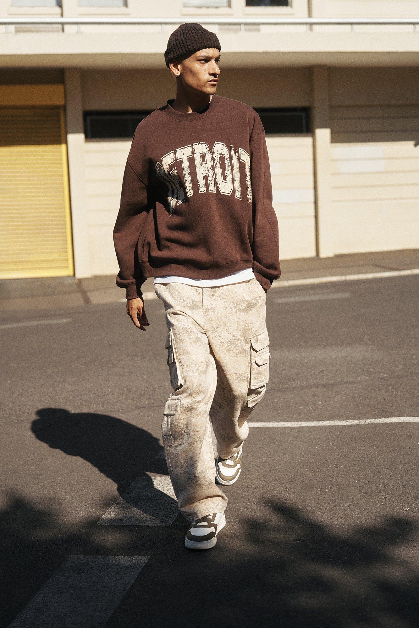 パンツ unknown gimmick cargo straight pants Straight Cargo Pants