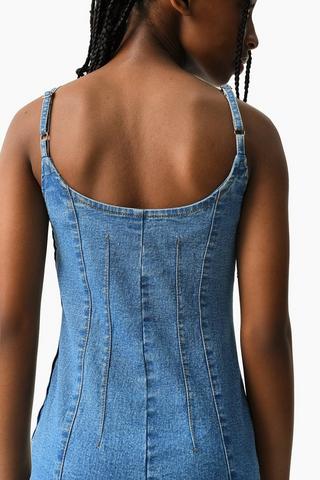 Denim Bodycon Dress