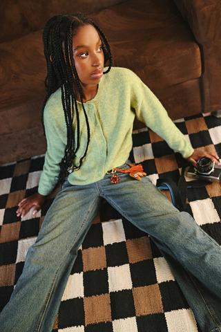 Fitted Knit Cardigan