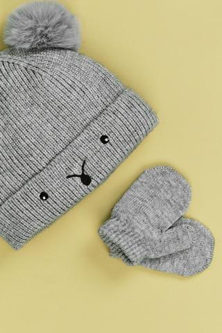 Beanie And Mitten Set