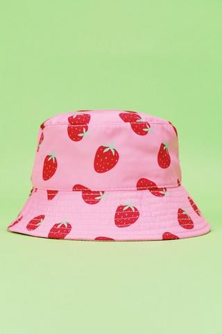 Strawberry Bucket Hat