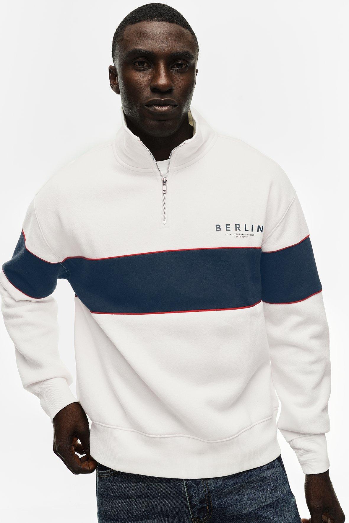 Quarter Zip Sweat Top