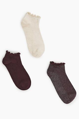 3 Pack Socks