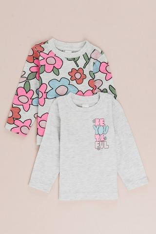 2 Pack Long Sleeve T-Shirt