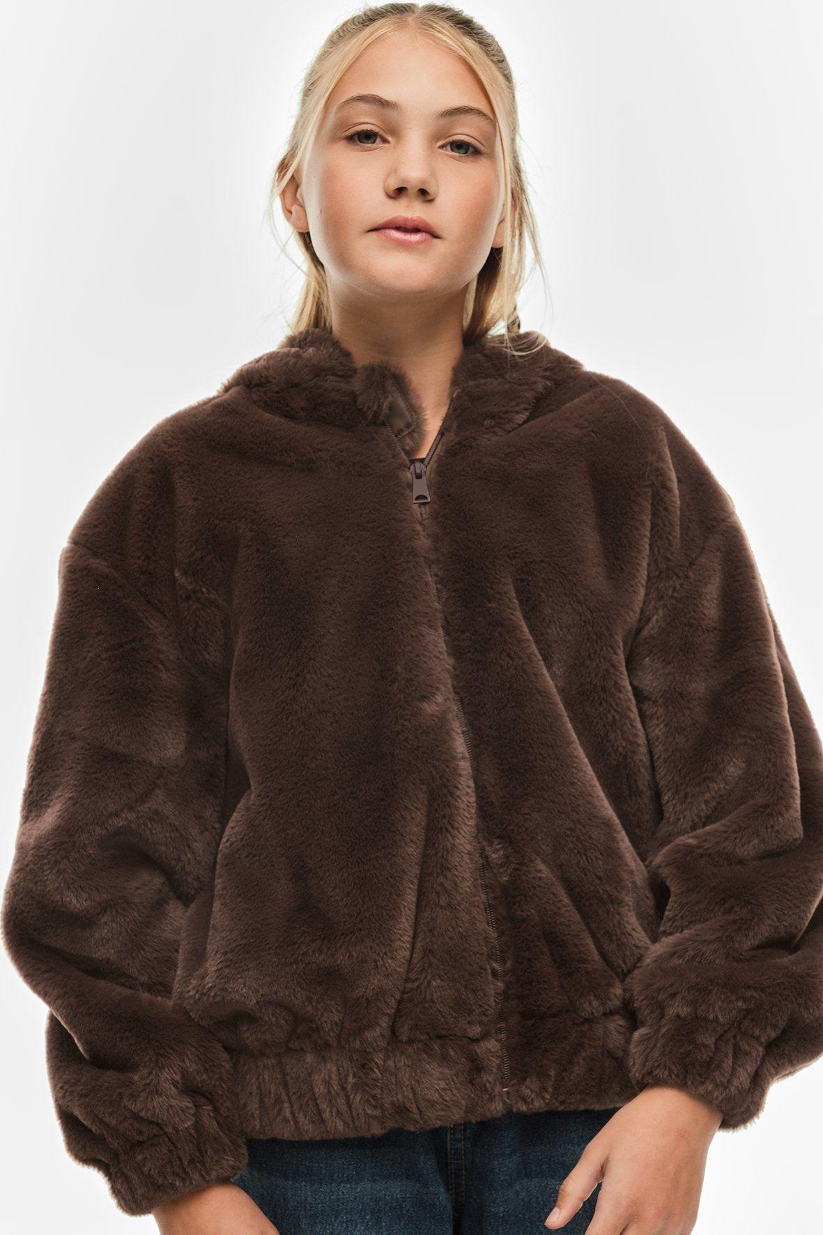 Fur Bomber Jacket