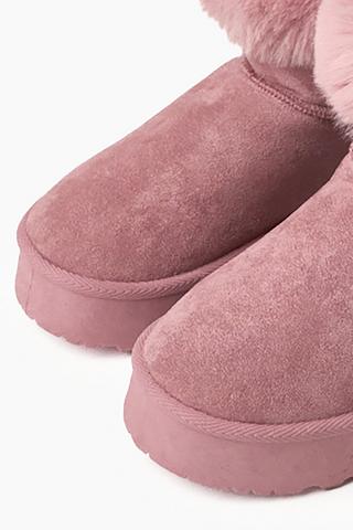 Fur Anklet Boot