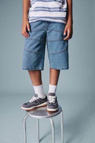 Relaxed Denim Shorts